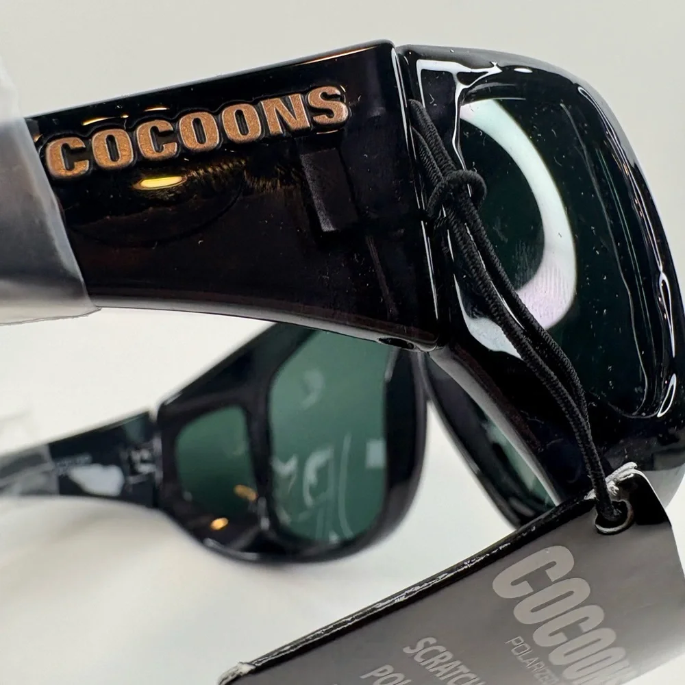 Cocoons C2019G XL ONYX/GRAY Sunglasses - Cocoons Sunglasses Fitovers XL